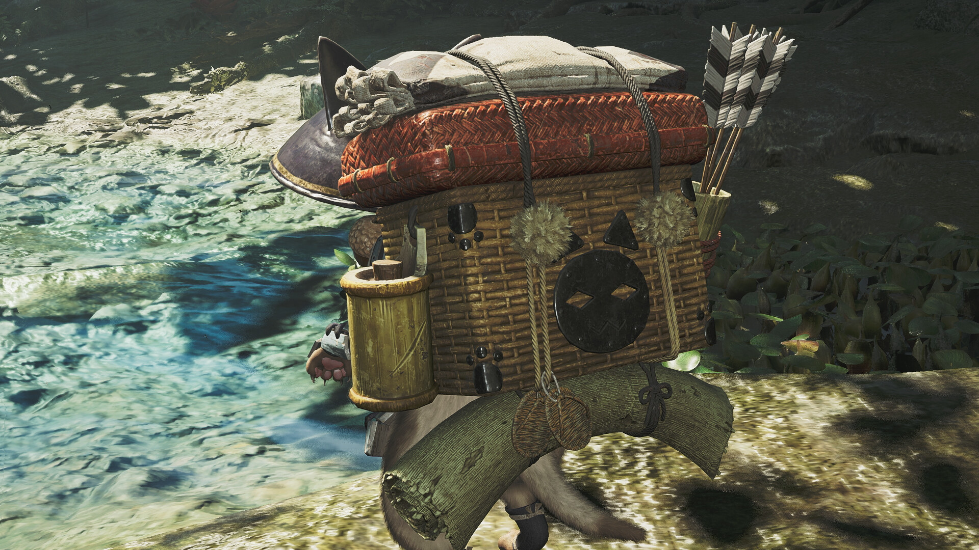 Monster Hunter Wilds - Felyne Layered Armor Set: Felyne Ashigaru Screenshot 2
