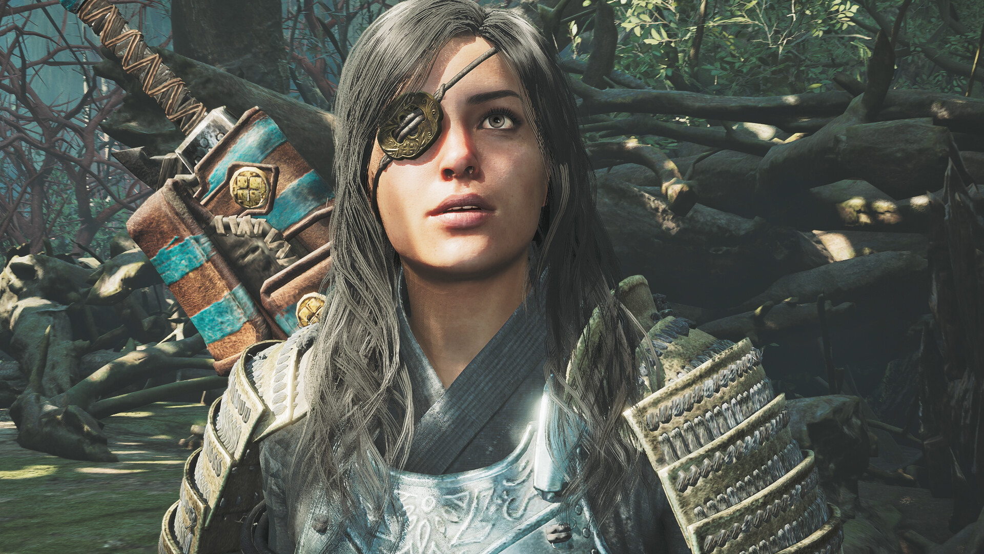 Monster Hunter Wilds - Hunter Layered Armor: Fencer's Eyepatch Screenshot 3