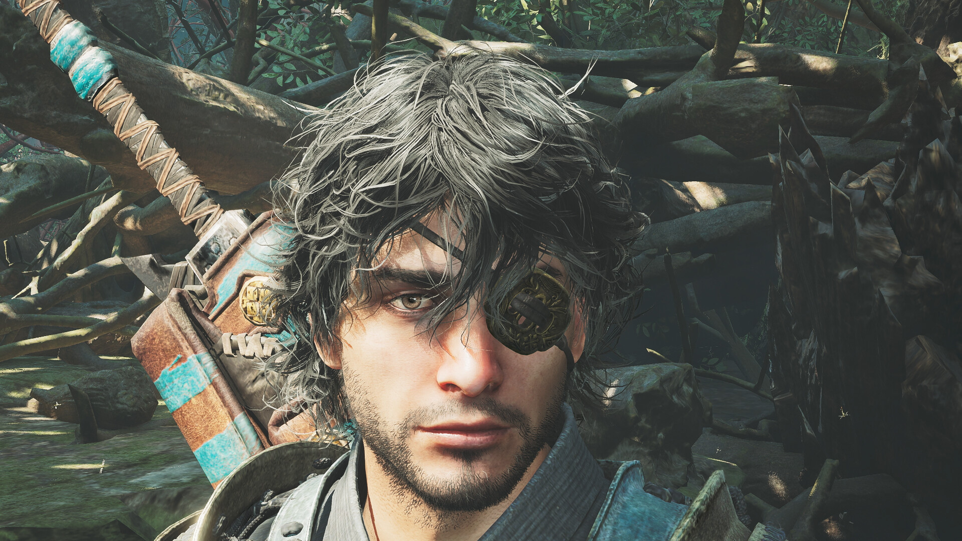 Monster Hunter Wilds - Hunter Layered Armor: Fencer's Eyepatch Screenshot 4