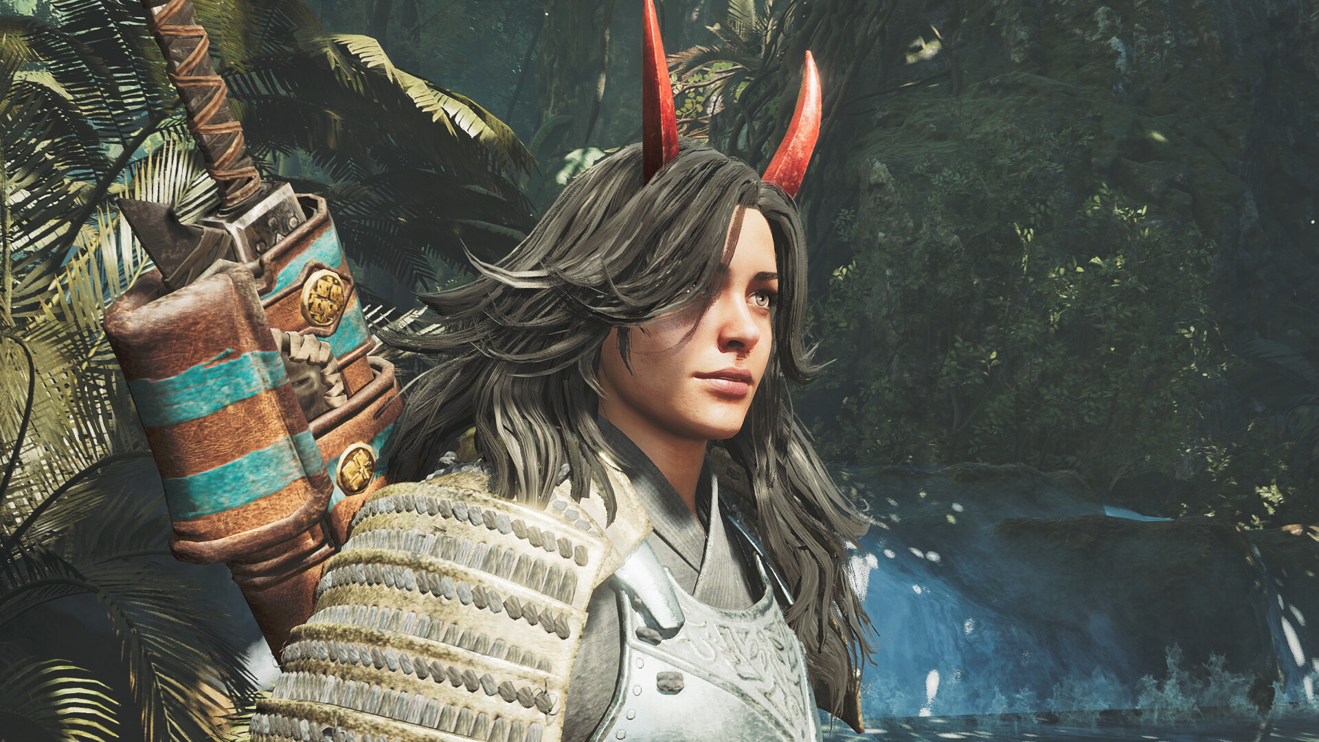 Monster Hunter Wilds - Hunter Layered Armor: Oni Horns Wig Screenshot 3