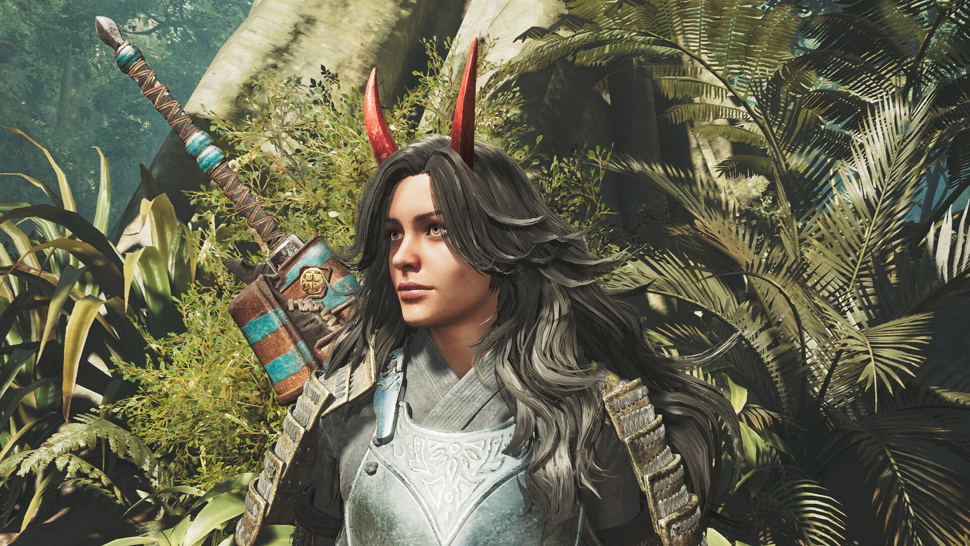 Monster Hunter Wilds - Hunter Layered Armor: Oni Horns Wig Screenshot 4