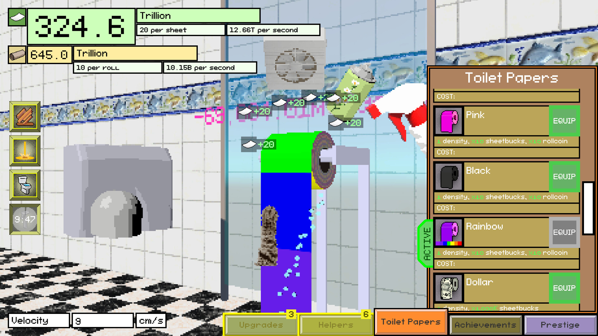Toilet Paper Idle Screenshot 0