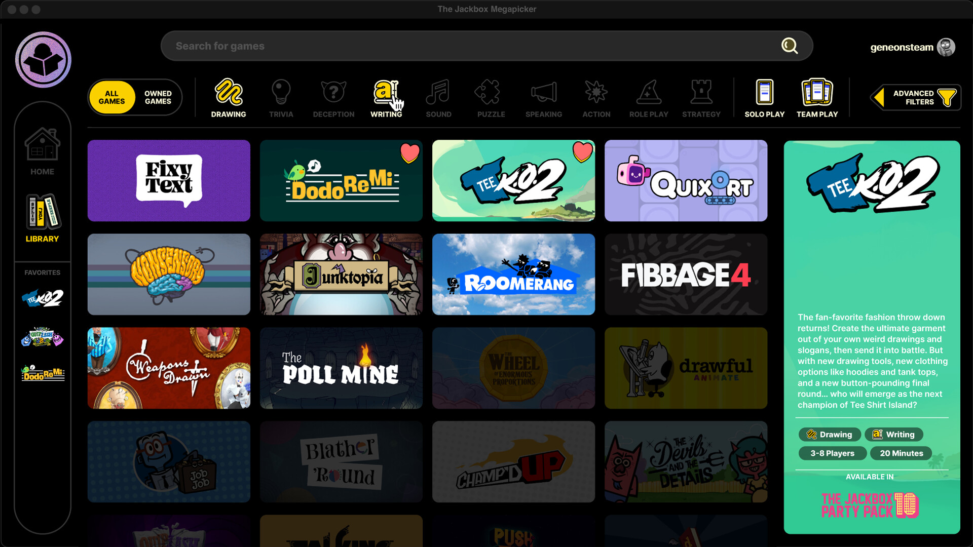 The Jackbox Megapicker Screenshot 1