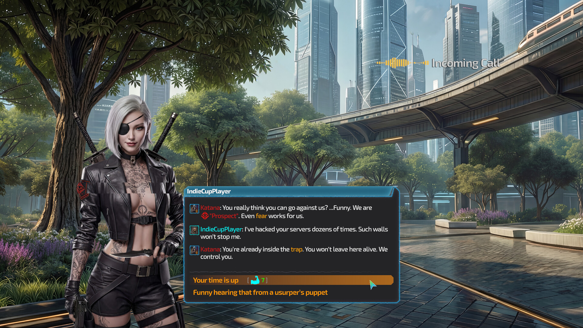 Humanity Echo: Cyberpunk Tactical RPG Screenshot 1