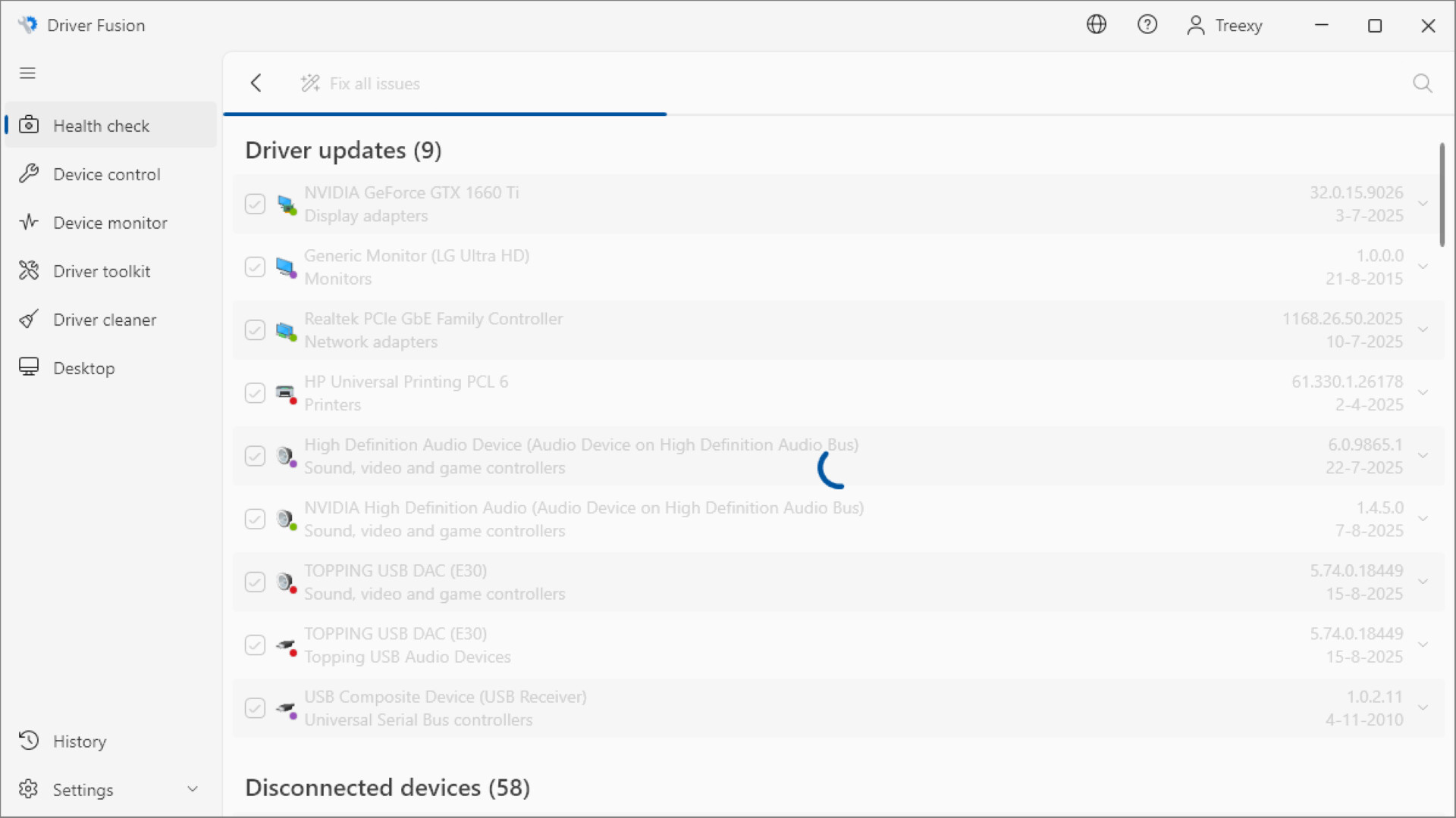 Driver Fusion Screenshot 2