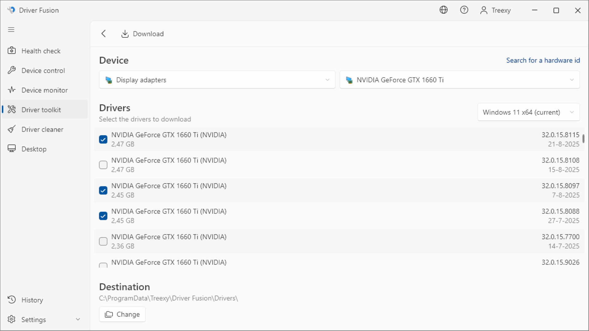 Driver Fusion Screenshot 13