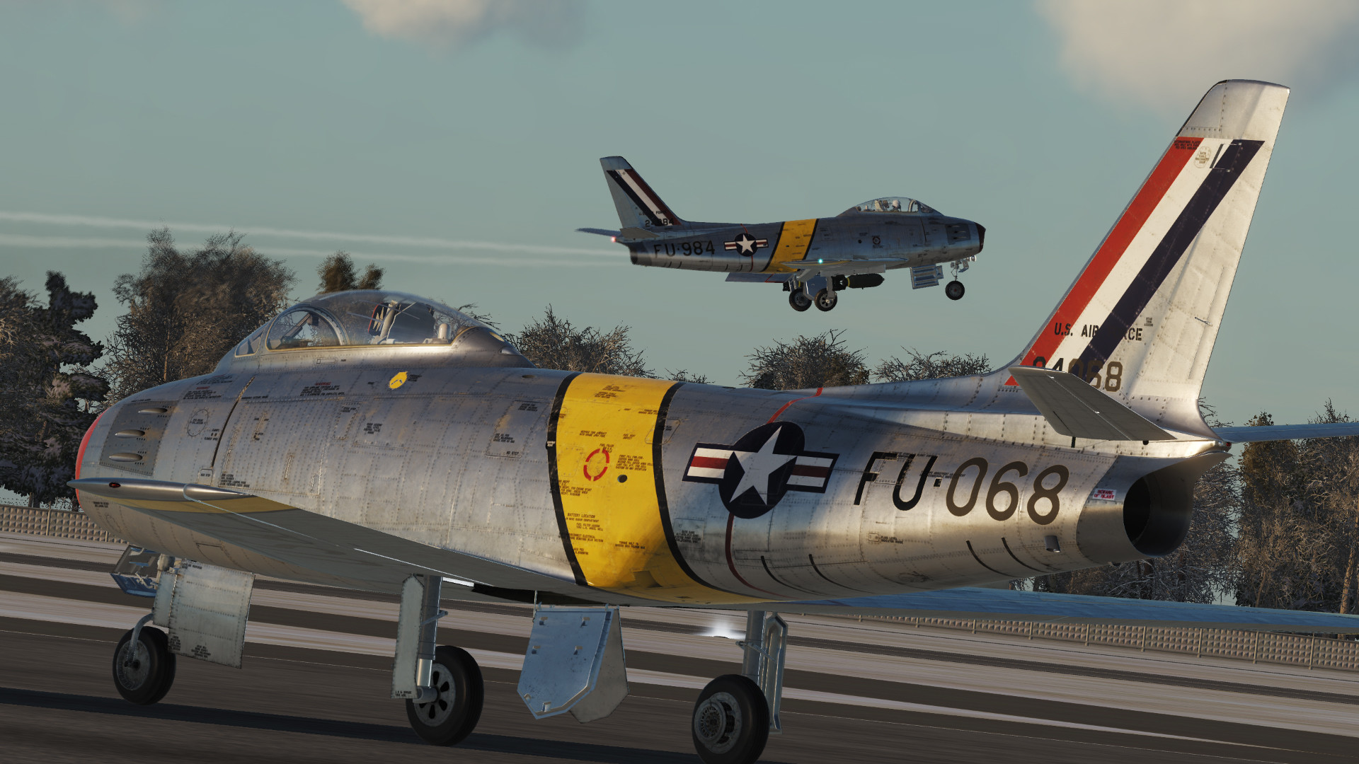 DCS: F-86F Sabre Hunters Over the Yalu Campaign Screenshot 3