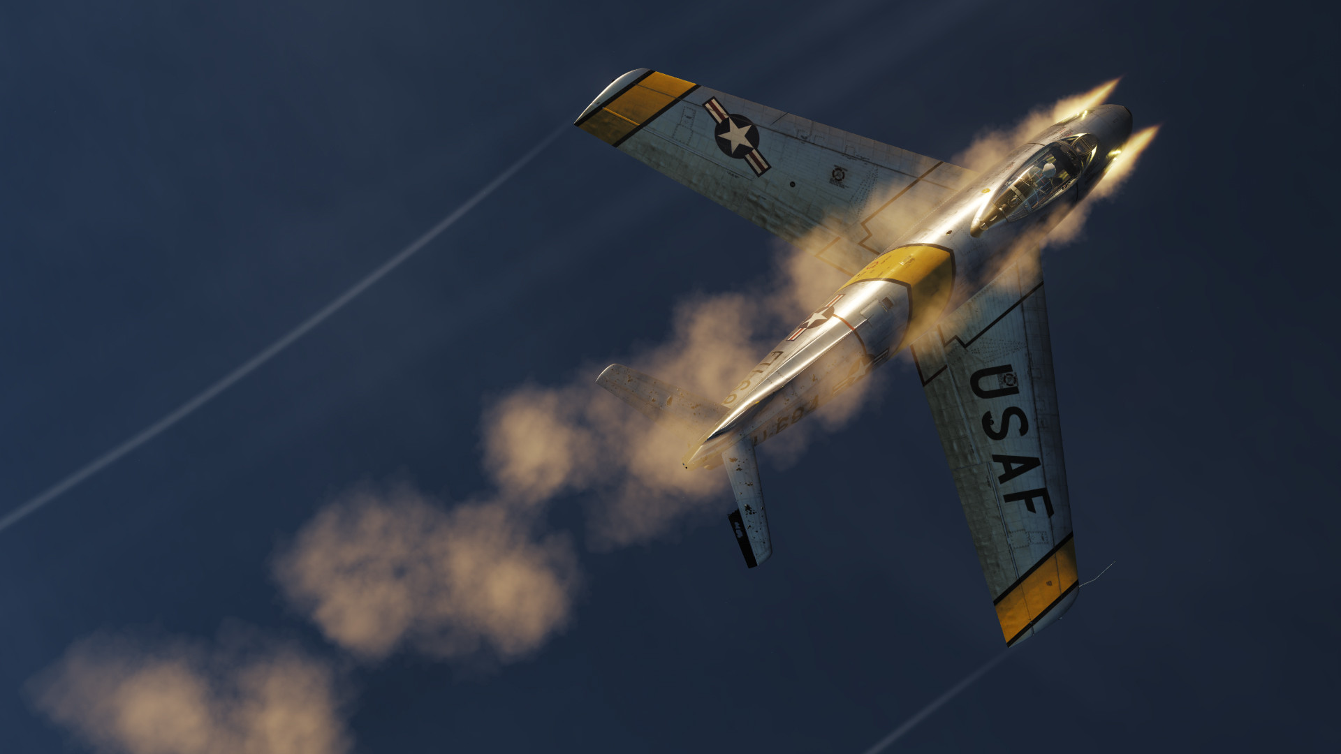DCS: F-86F Sabre Hunters Over the Yalu Campaign Screenshot 11