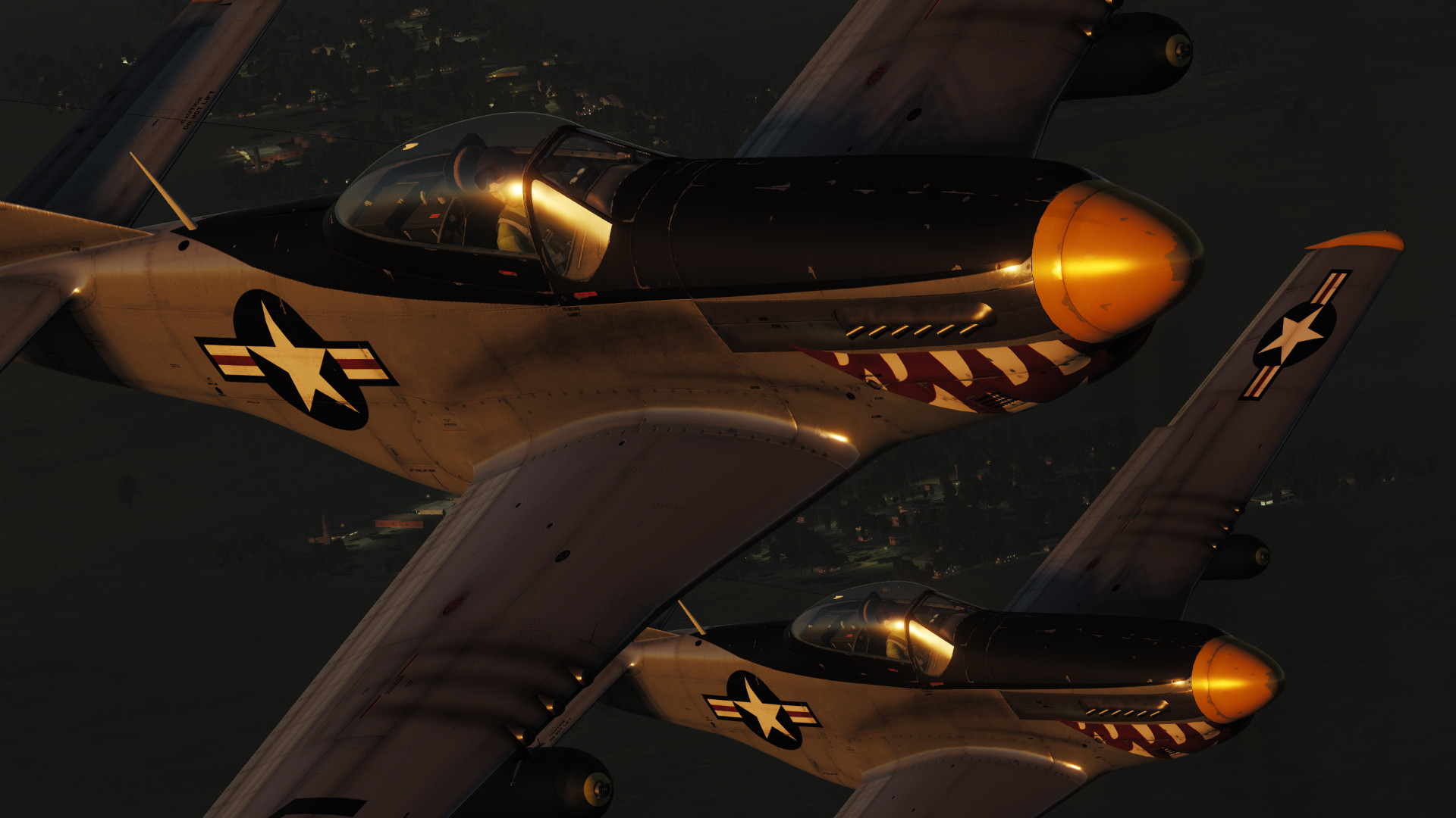 DCS: F-86F Sabre Hunters Over the Yalu Campaign Screenshot 5