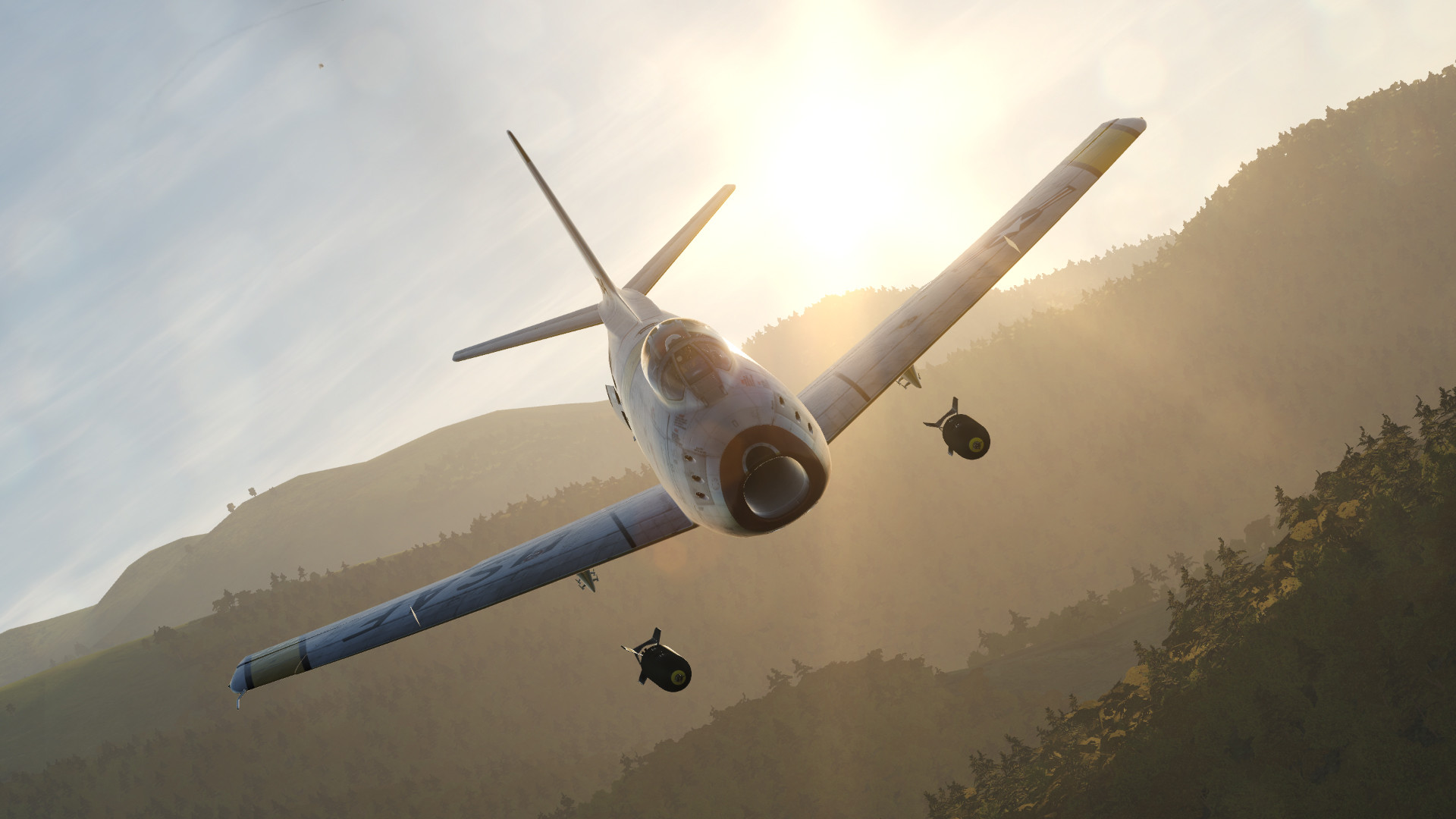 DCS: F-86F Sabre Hunters Over the Yalu Campaign Screenshot 7