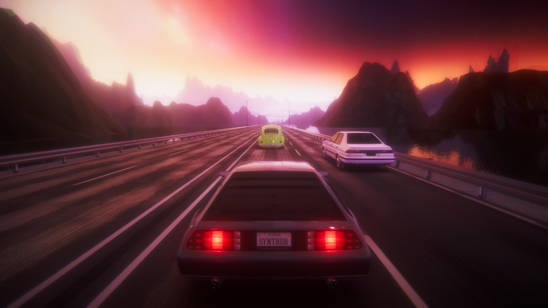 Synthwave Driver Screenshot 12