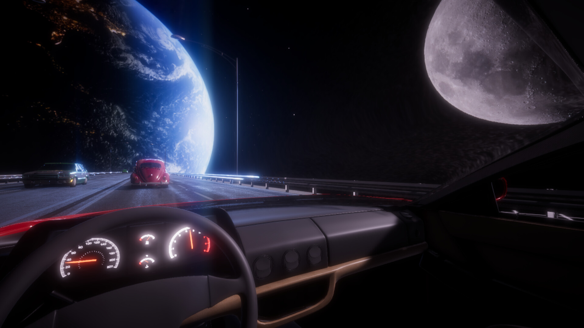 Synthwave Driver Screenshot 4