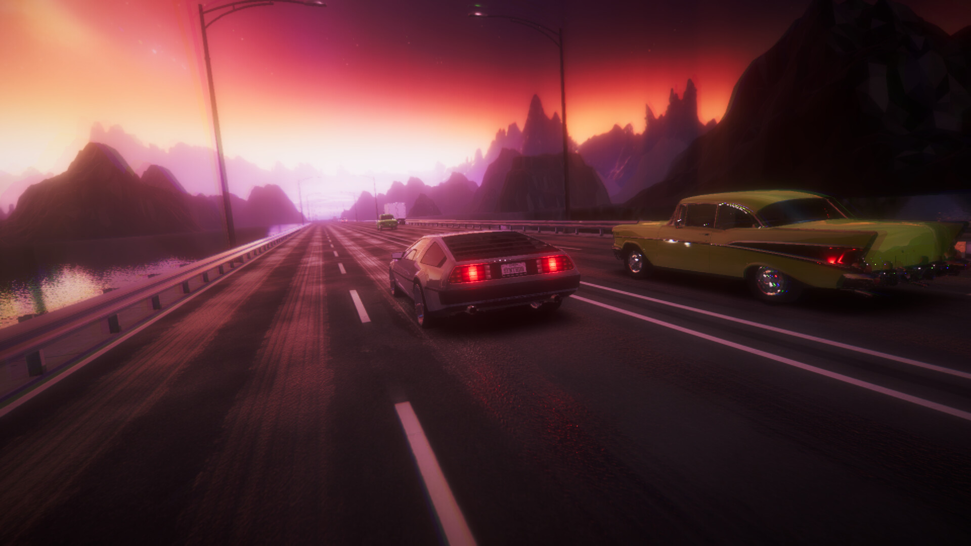 Synthwave Driver Screenshot 15