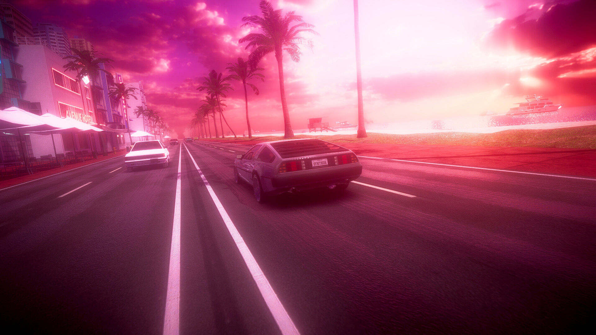 Synthwave Driver Screenshot 6