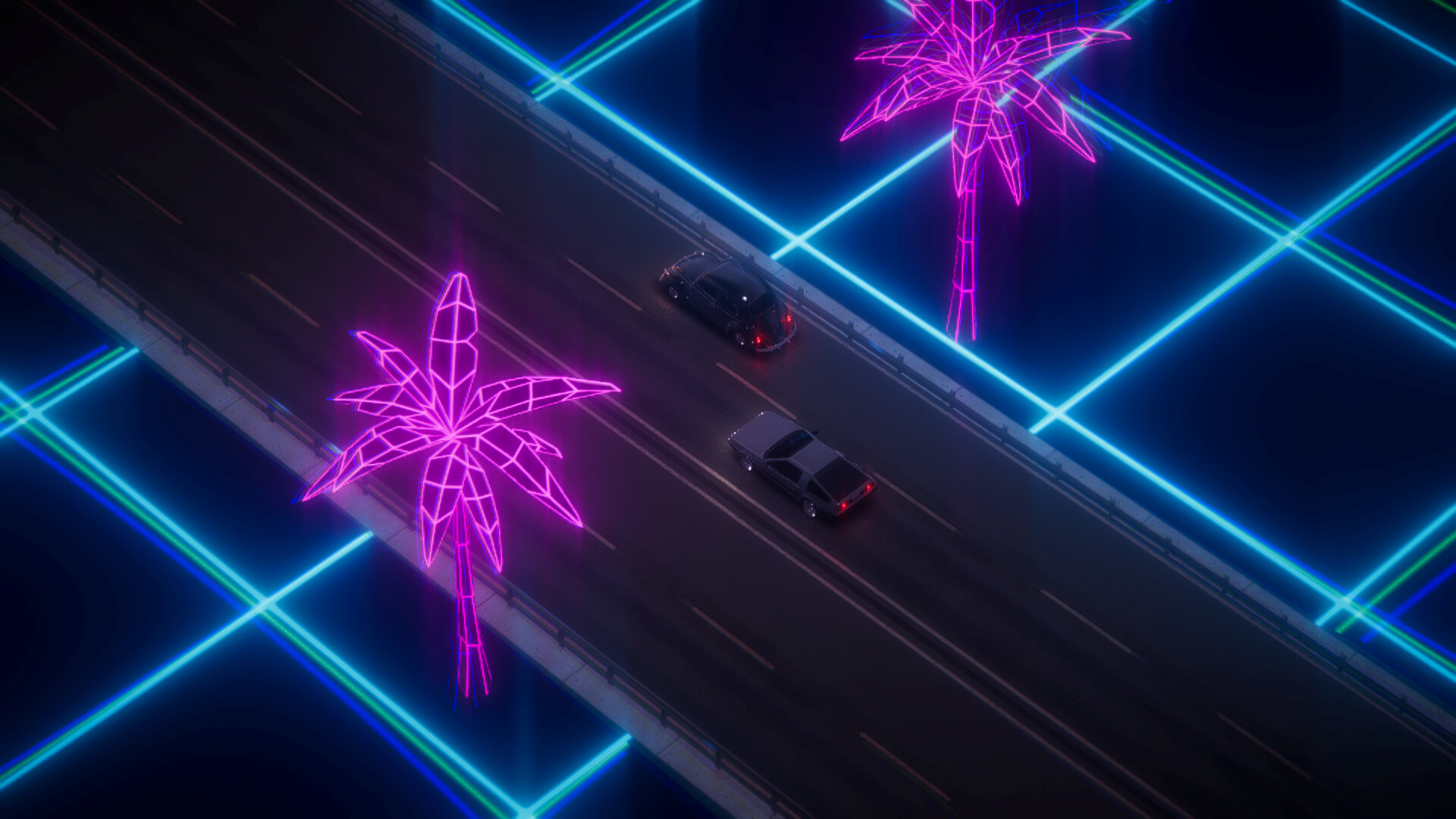 Synthwave Driver Screenshot 13