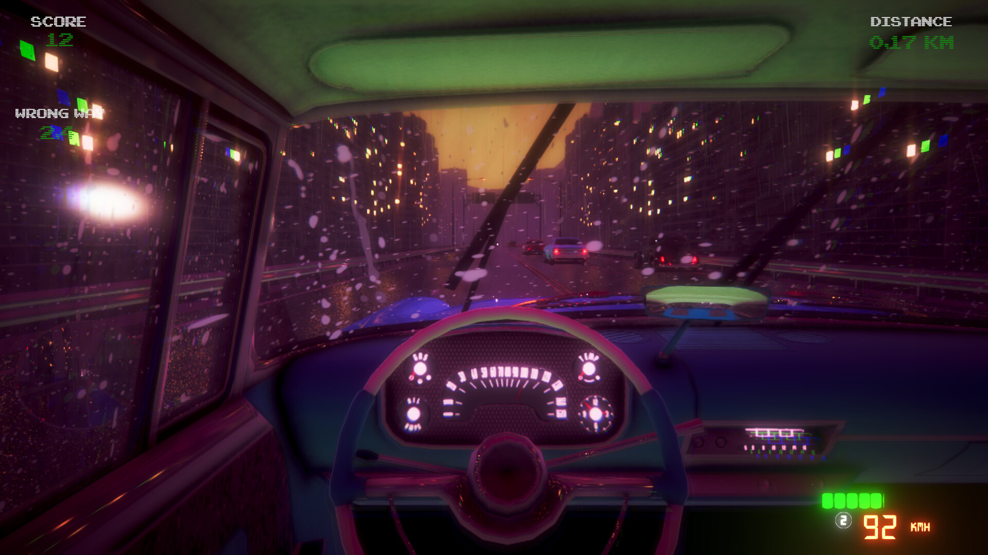Synthwave Driver Screenshot 11