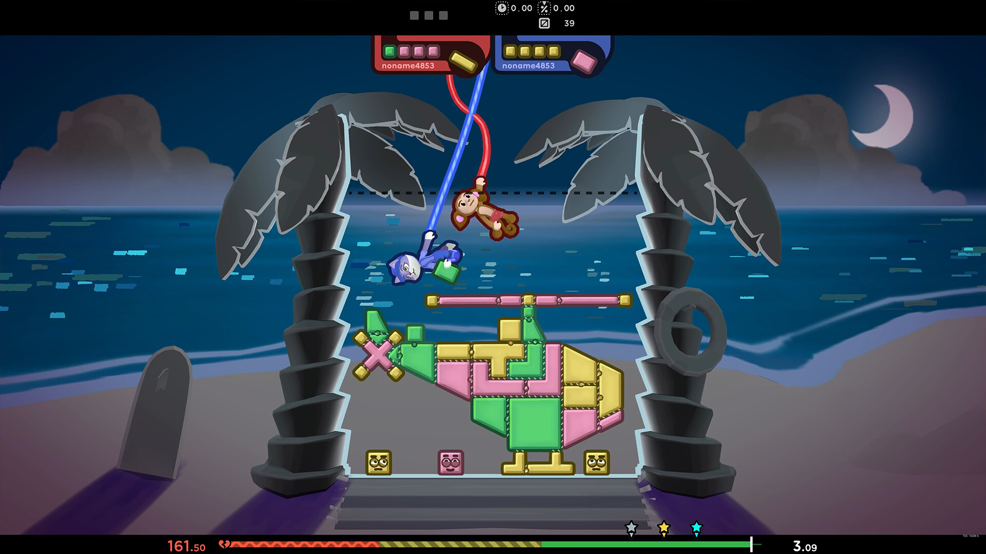 TopplePOP: Bungee Blockbusters Screenshot 11