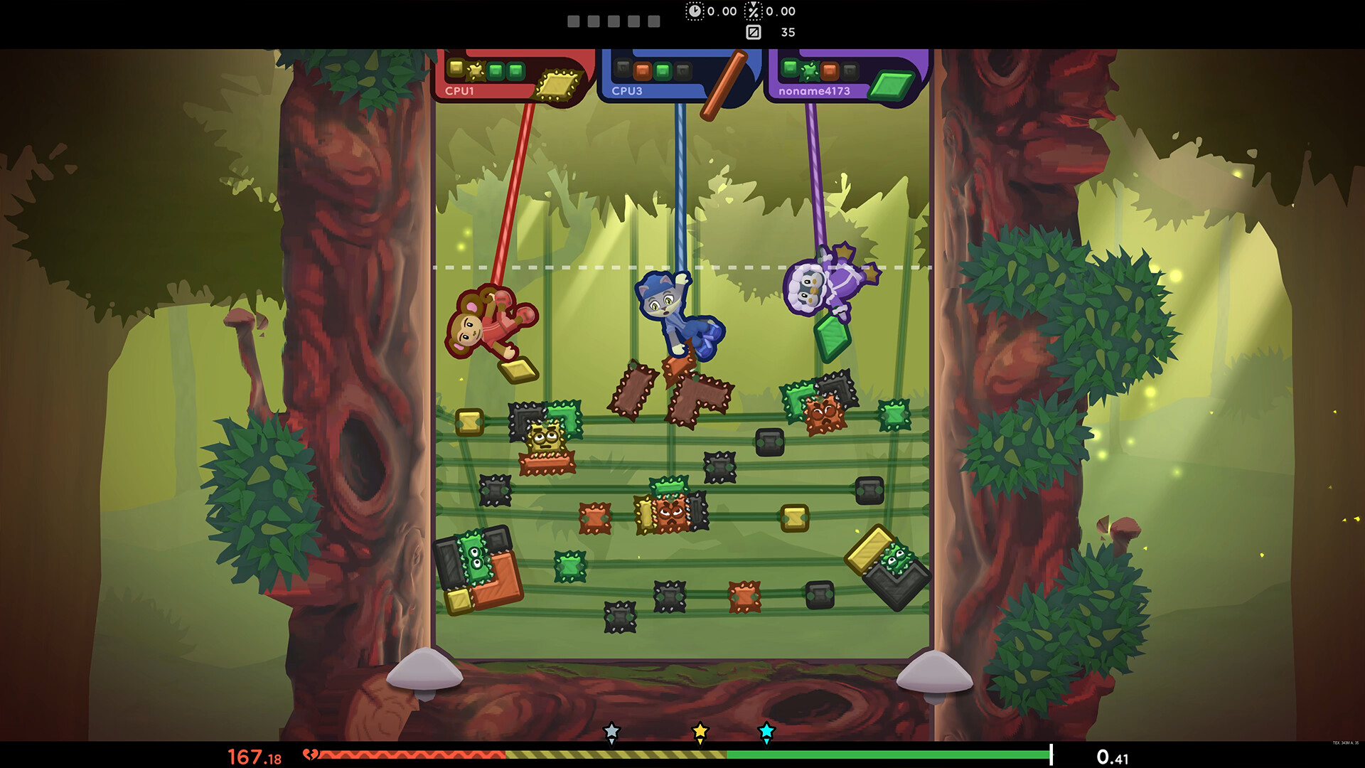 TopplePOP: Bungee Blockbusters Screenshot 6