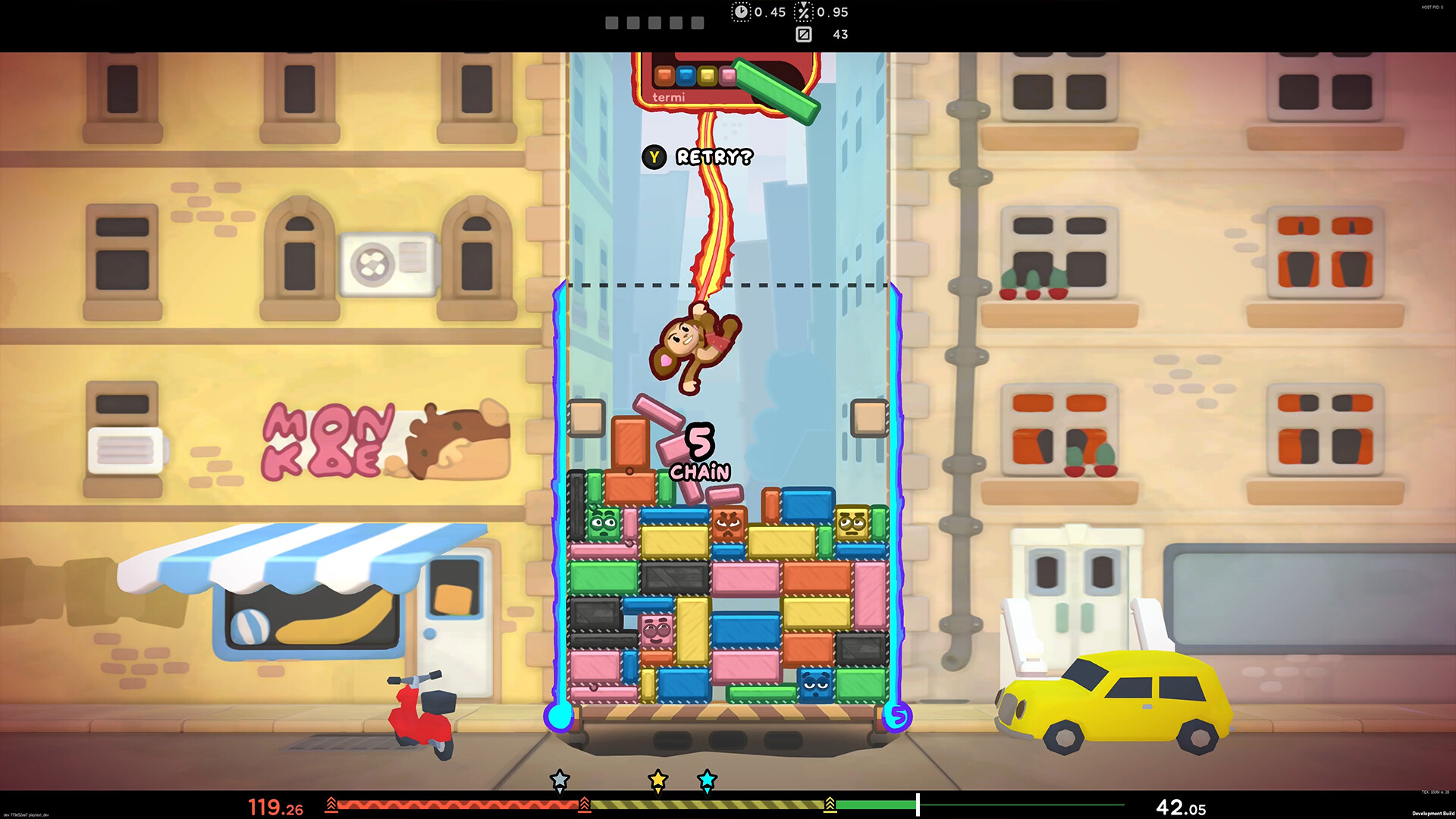 TopplePOP: Bungee Blockbusters Screenshot 7