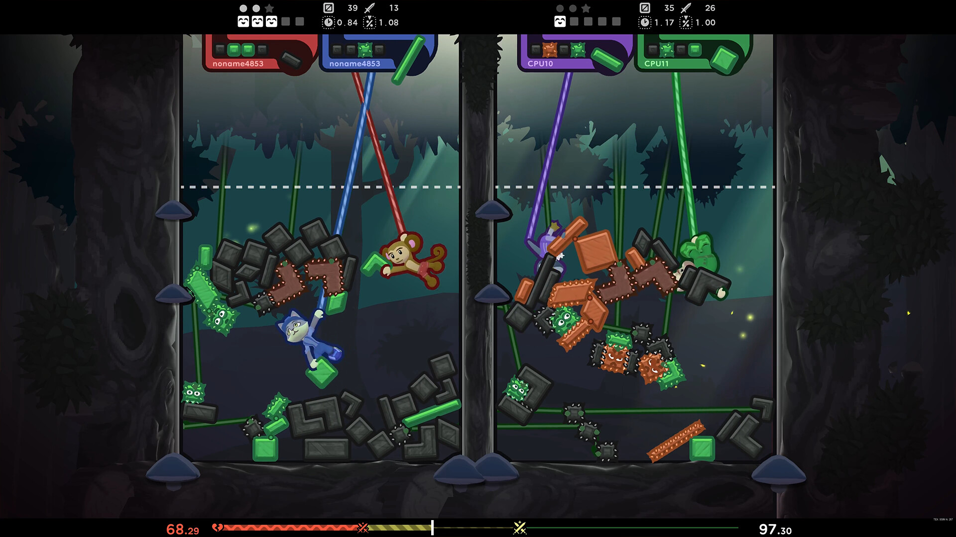 TopplePOP: Bungee Blockbusters Screenshot 16