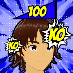 100 wins by KO with Gurokan icon