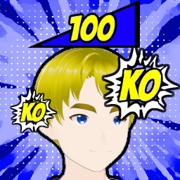 100 wins by KO with Chuck icon