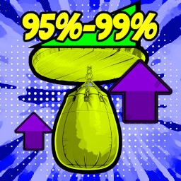 Speed Bag 95%-99% Efficiency icon
