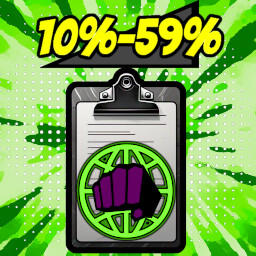 10%-59% Rank match History icon