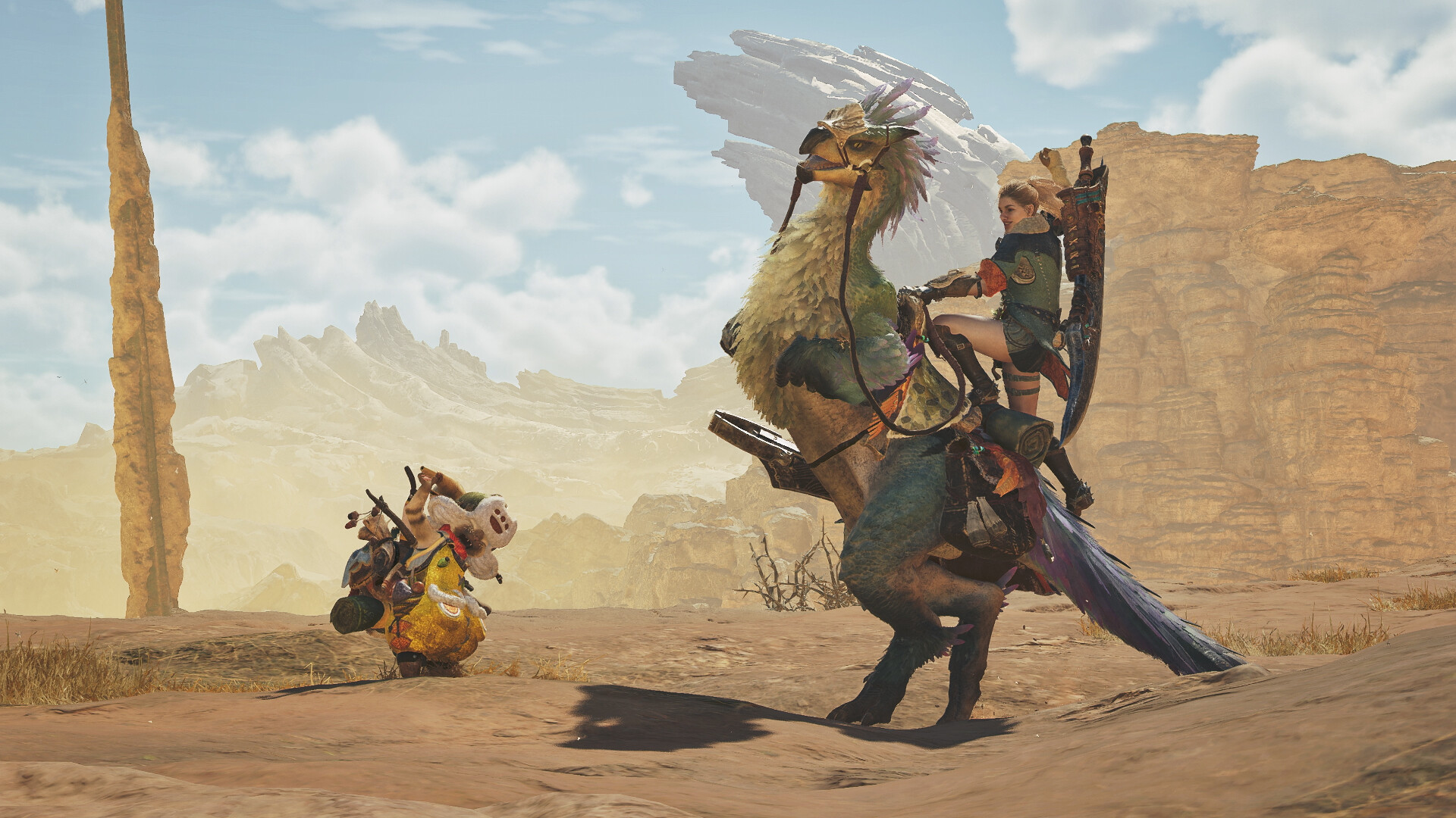 Monster Hunter Wilds - Gesture: Rearing To Go Screenshot 0