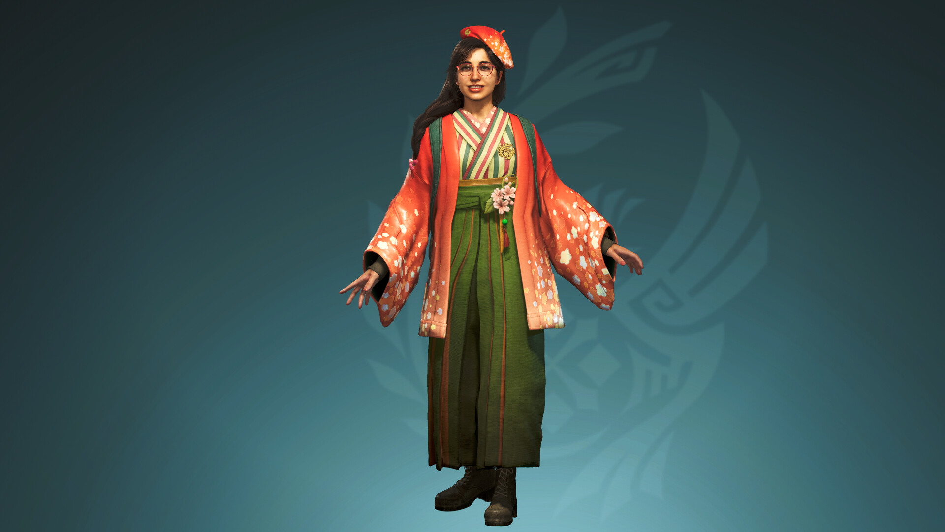 Monster Hunter Wilds - Alma Outfit: Spring Blossom Kimono Screenshot 3