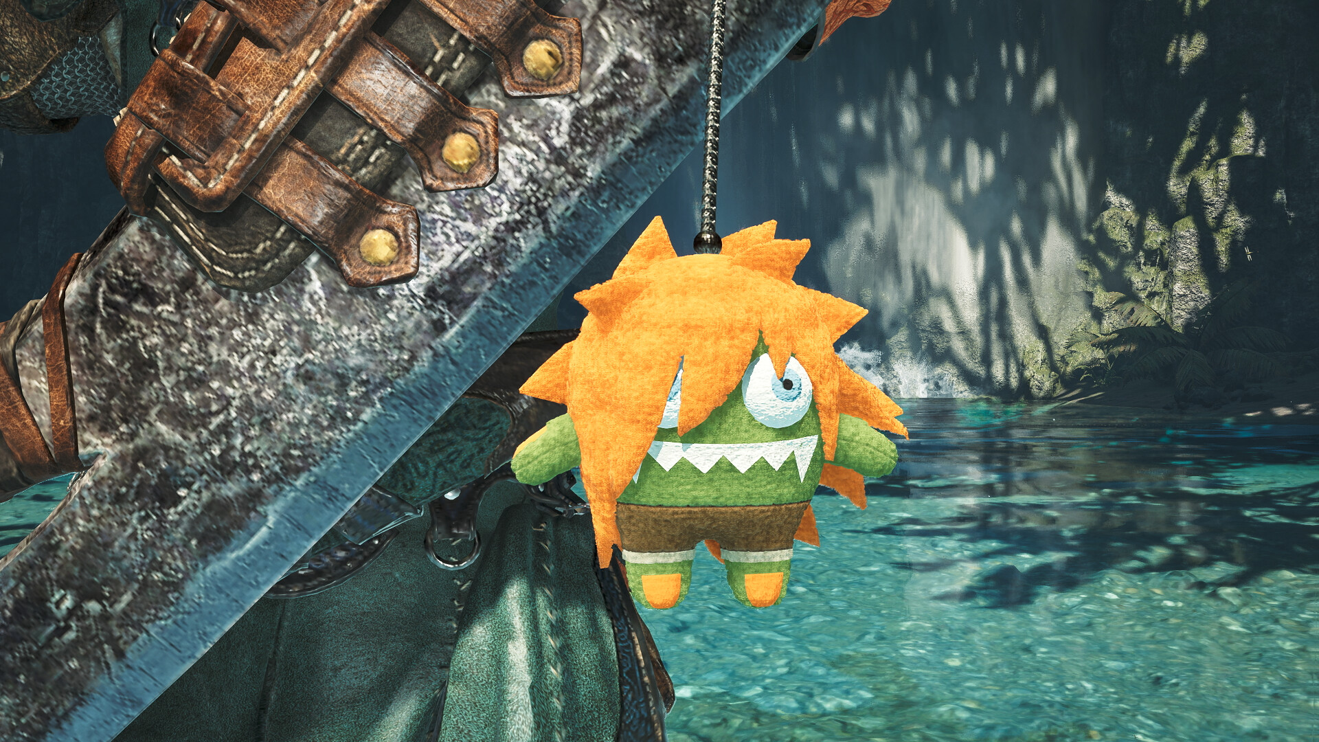 Monster Hunter Wilds - Pendant: Blanka-Chan Doll Screenshot 0