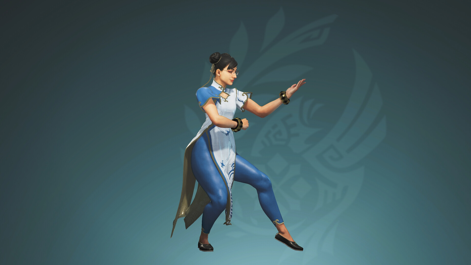 Monster Hunter Wilds - Alma Outfit: Chun-Li Outfit - SF6 Screenshot 0