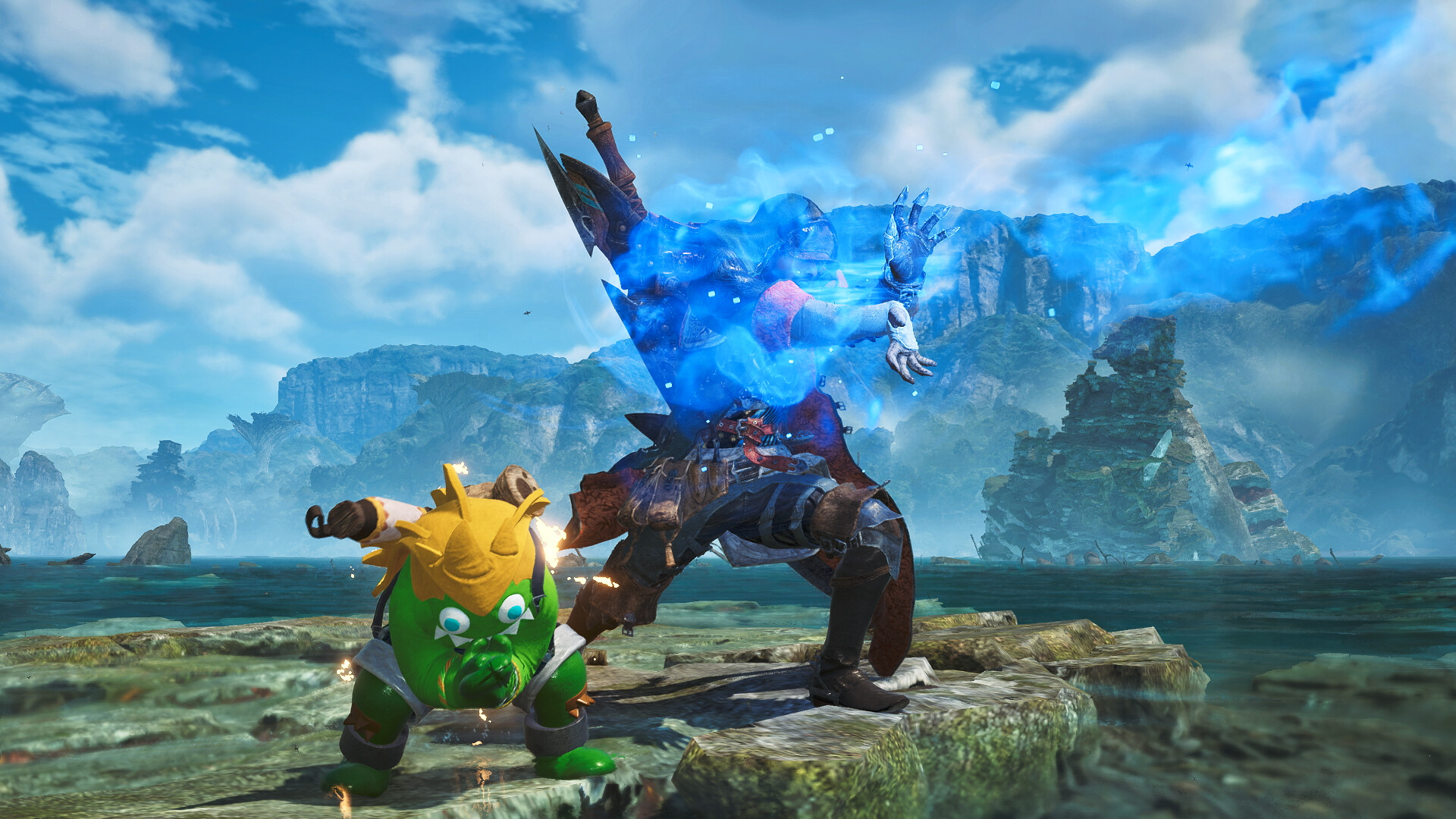 Monster Hunter Wilds - Gesture: SF6 Hadoken Screenshot 0