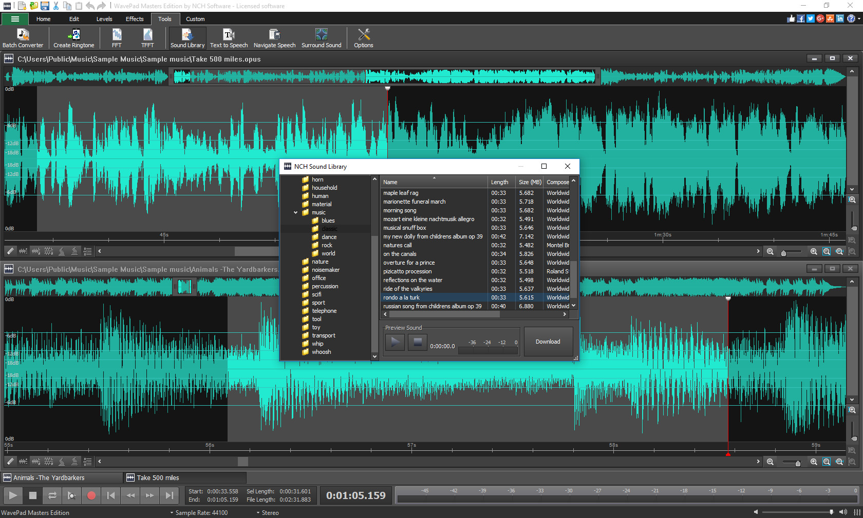 WavePad Audio Editor Screenshot 3