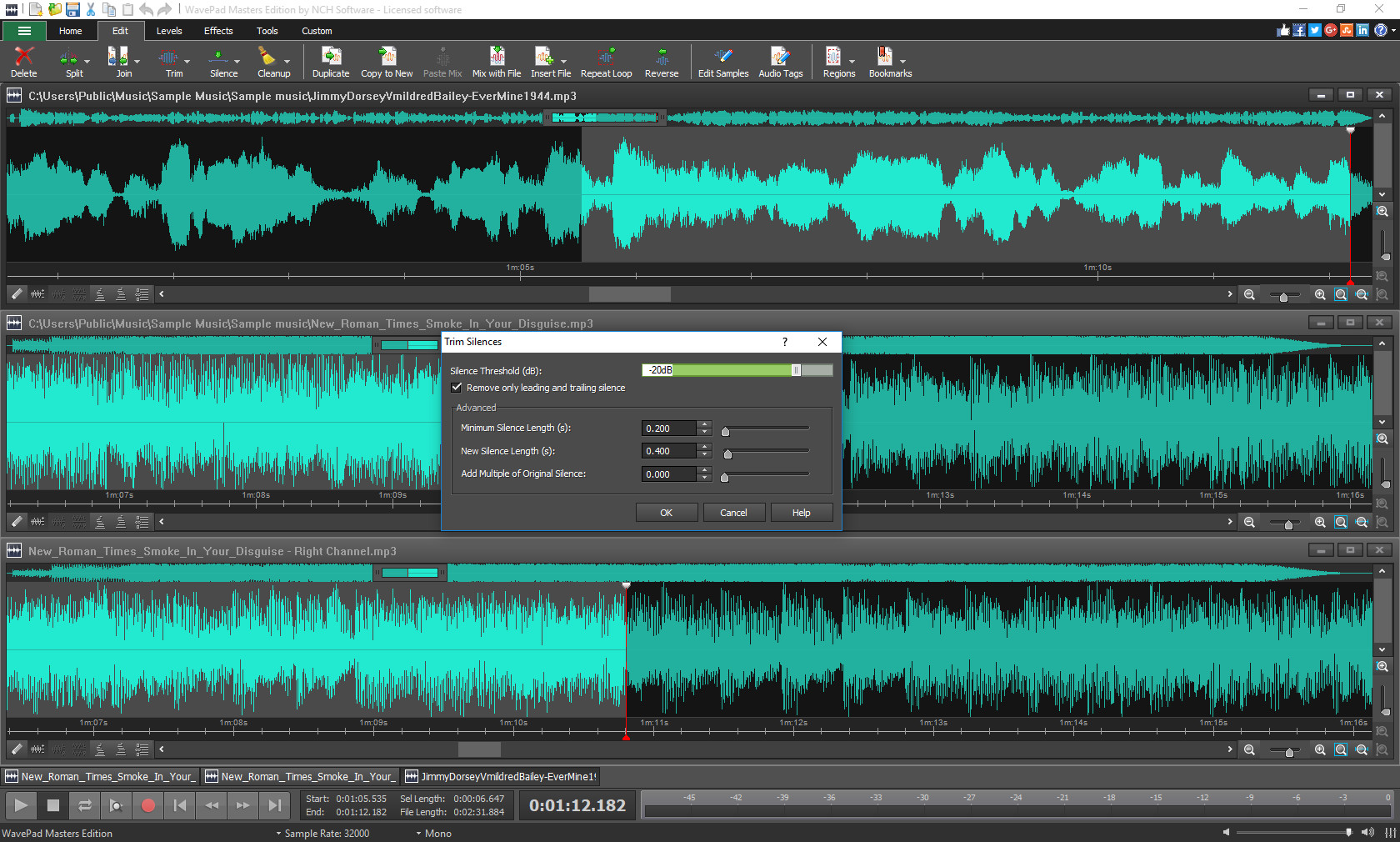 WavePad Audio Editor Screenshot 5