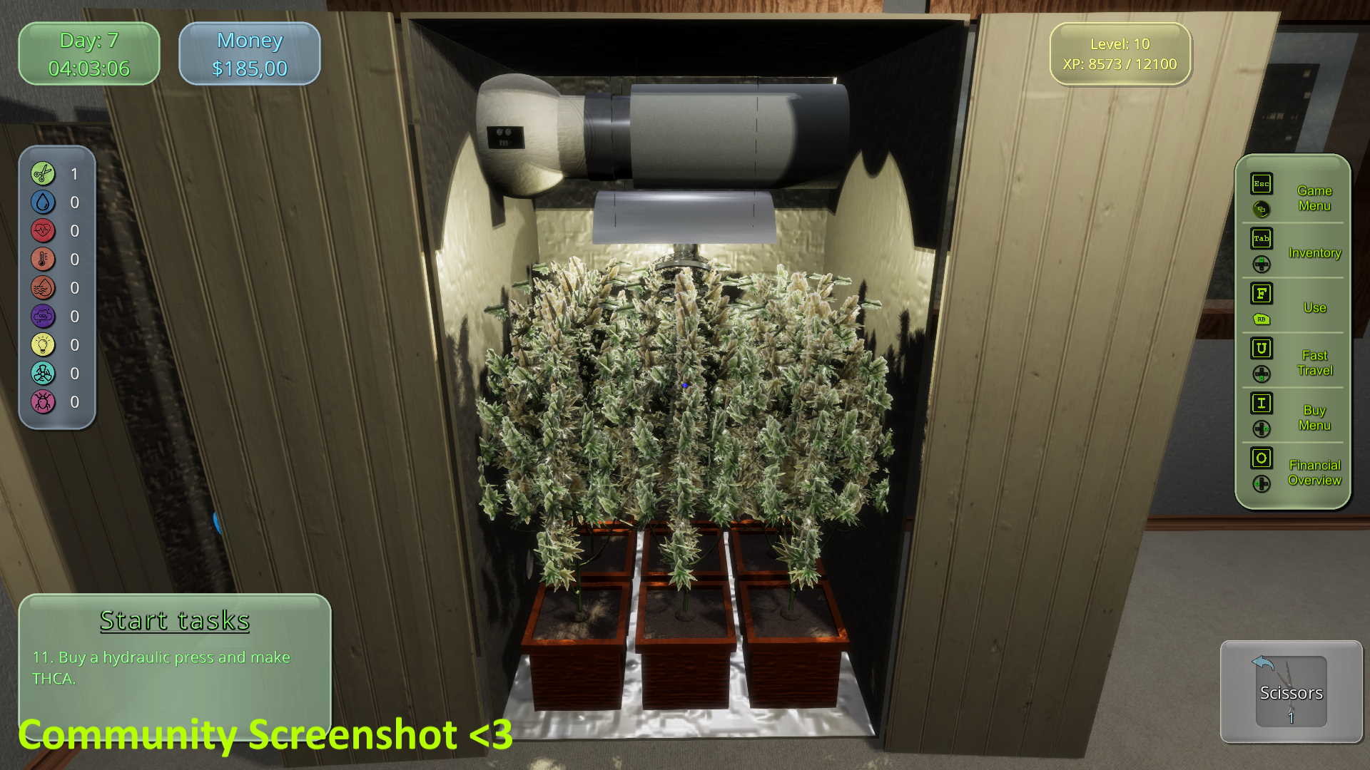 Medicinal Herbs - Cannabis Grow Simulator Screenshot 13
