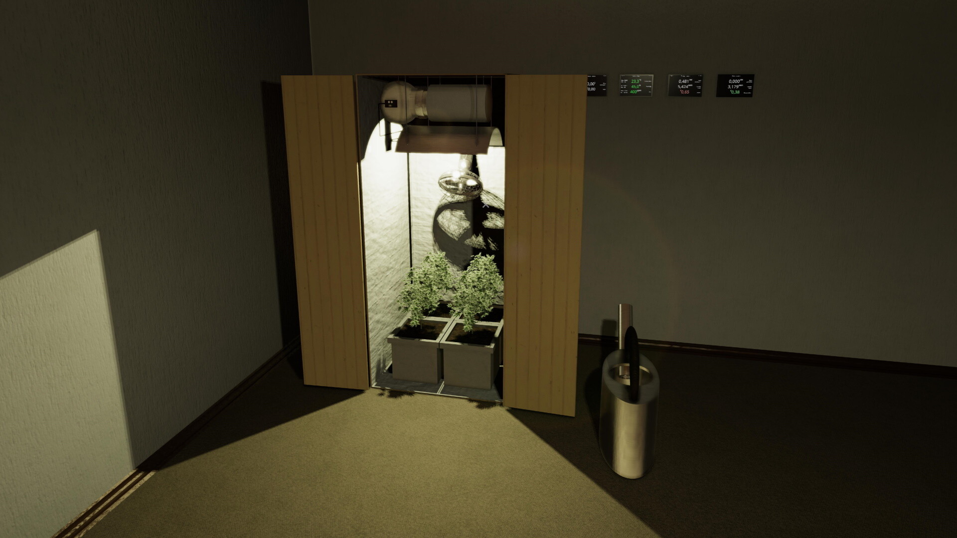 Medicinal Herbs - Cannabis Grow Simulator Screenshot 0
