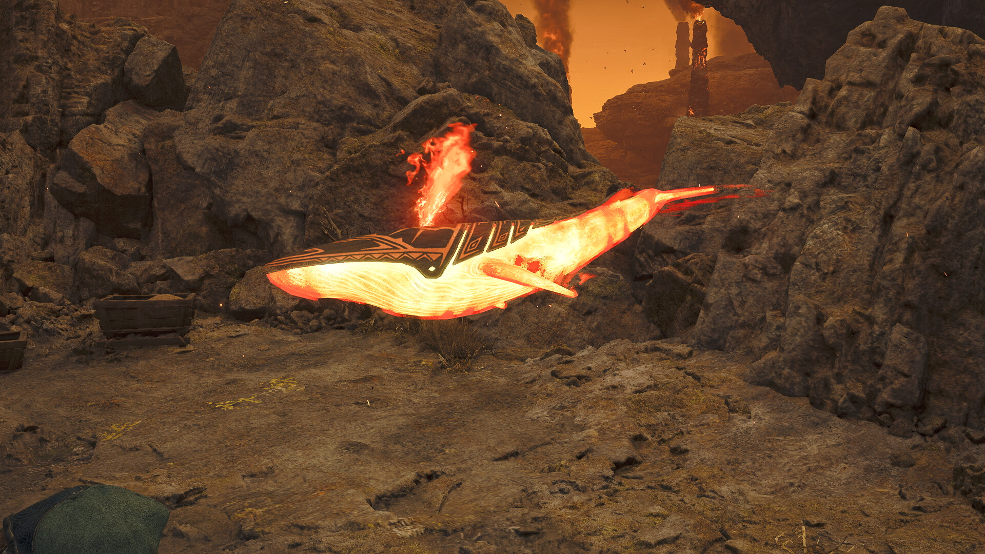 Monster Hunter Wilds - Pendant: Red Flamefete Spirit Screenshot 0