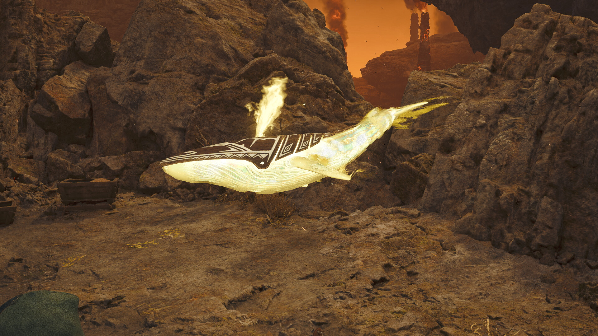 Monster Hunter Wilds - Pendant: White Flamefete Spirit Screenshot 0
