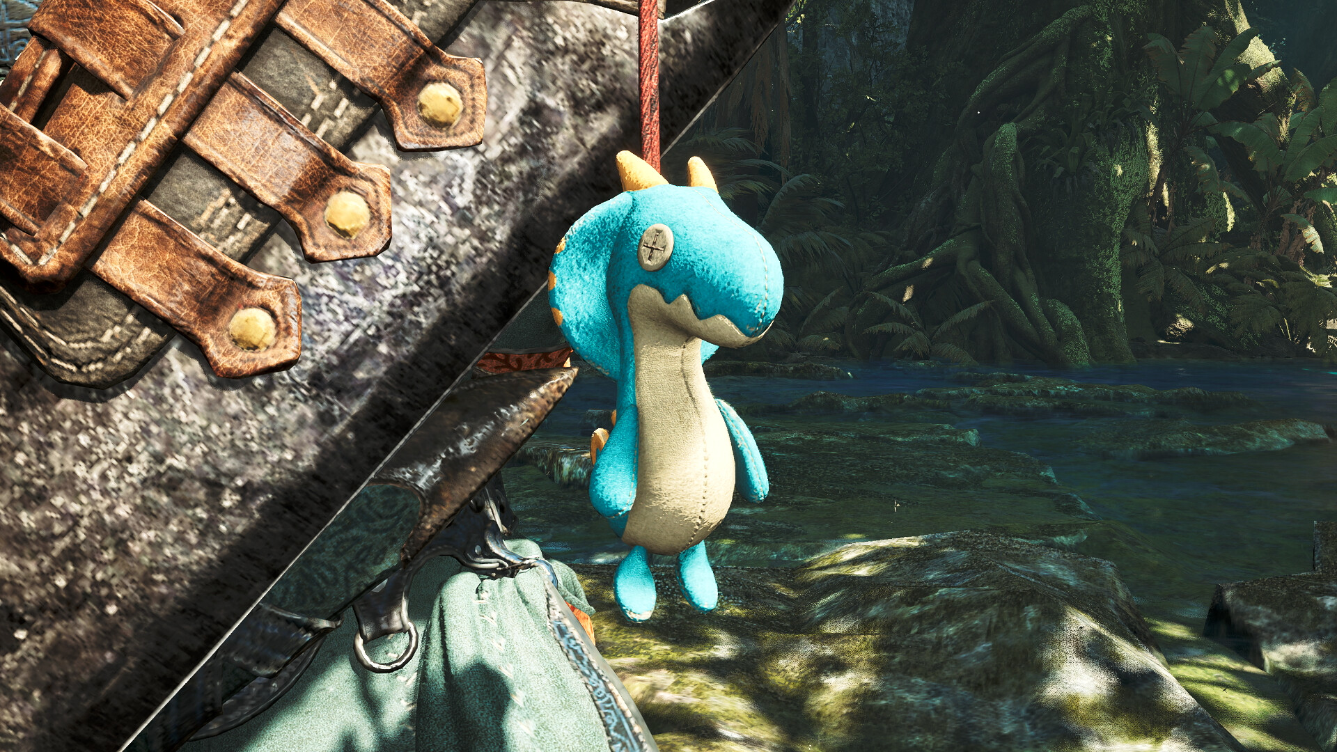 Monster Hunter Wilds - Pendant: Lagiacrus Plushie Screenshot 0