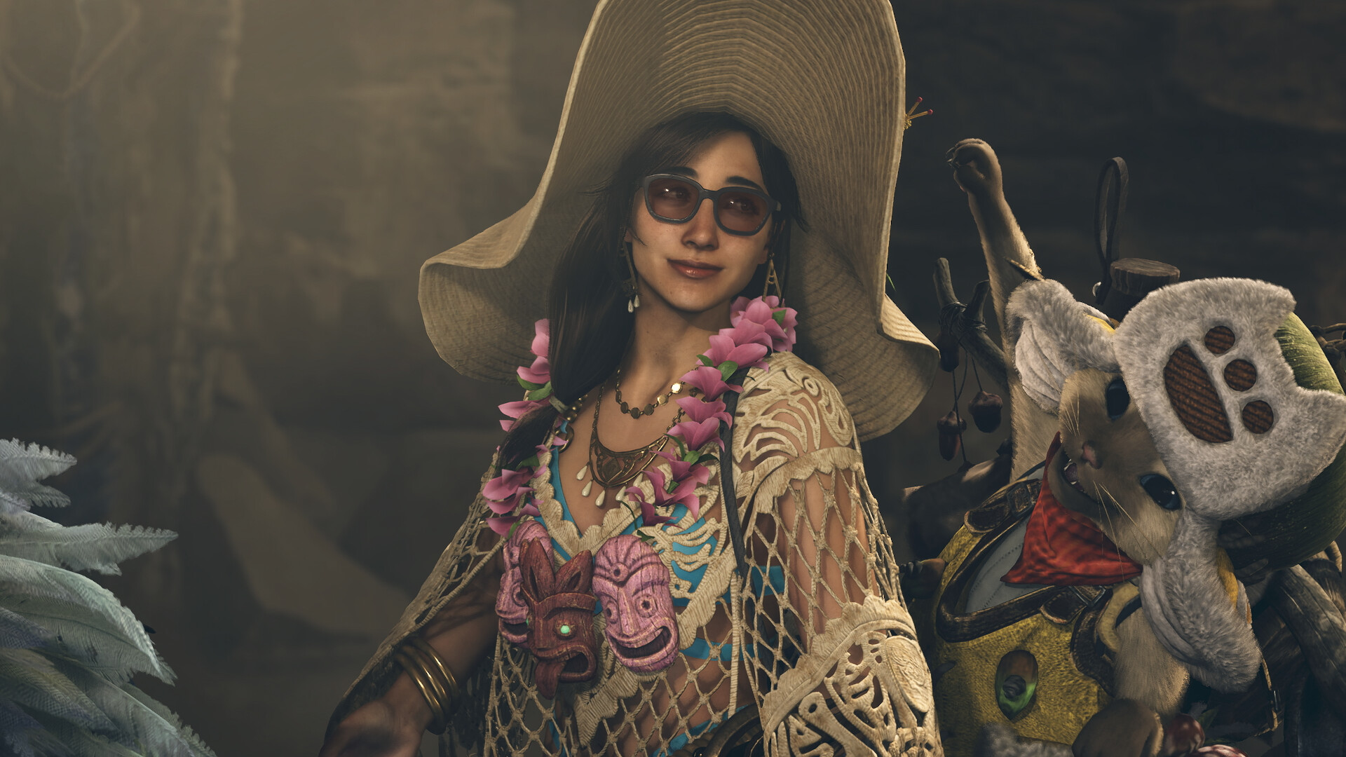 Monster Hunter Wilds - Alma Outfit: Summer Poncho Screenshot 1