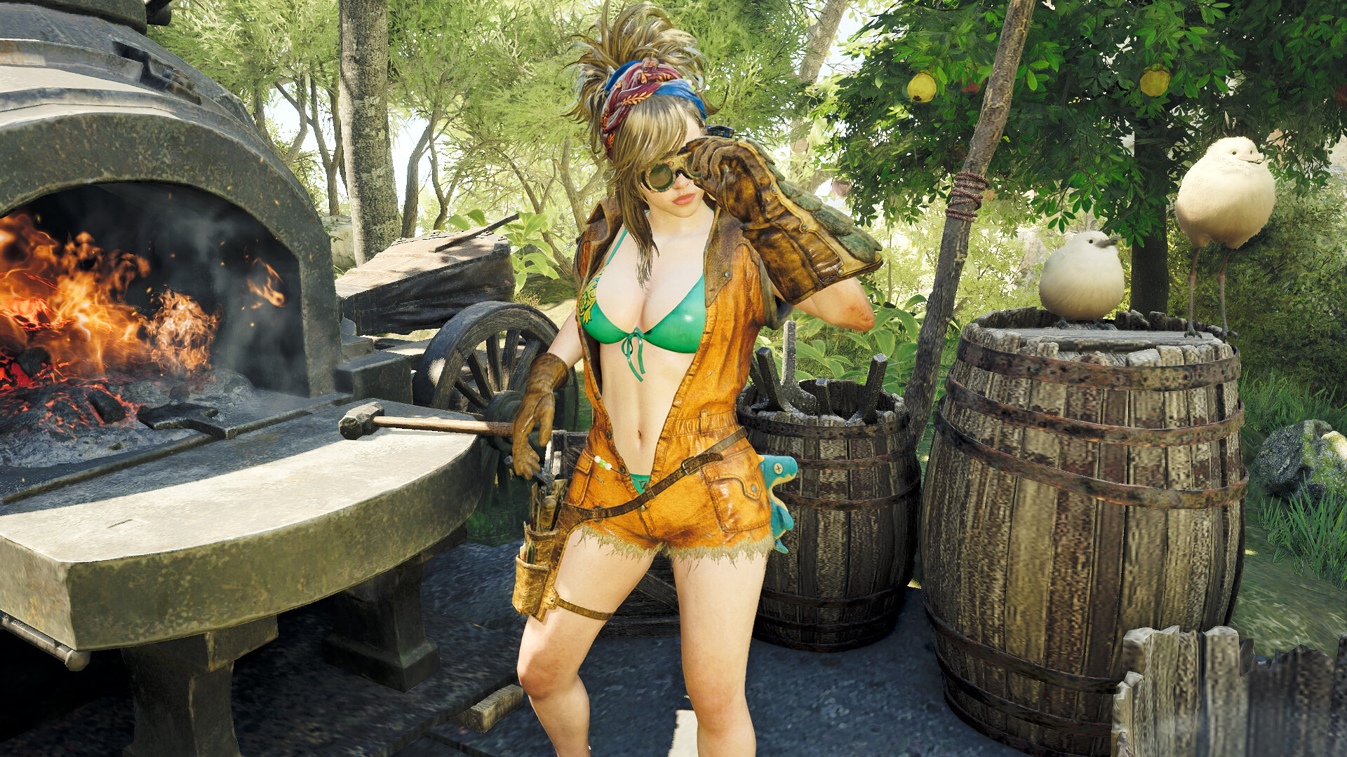 Monster Hunter Wilds - Gemma Outfit: Summer Coveralls Screenshot 2