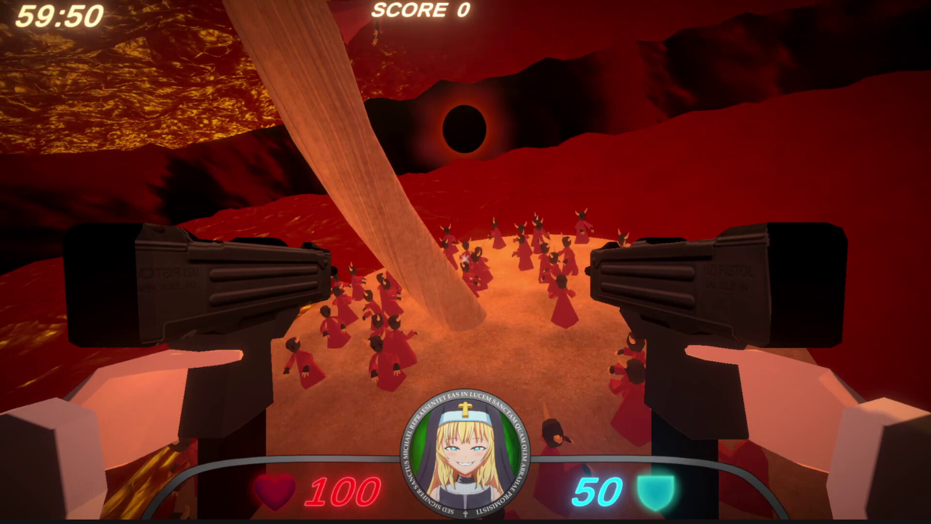Guns and Nuns: Storming Hell Screenshot 2