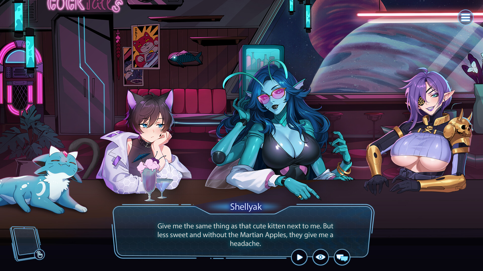 Cosmic Cocktails Screenshot 1