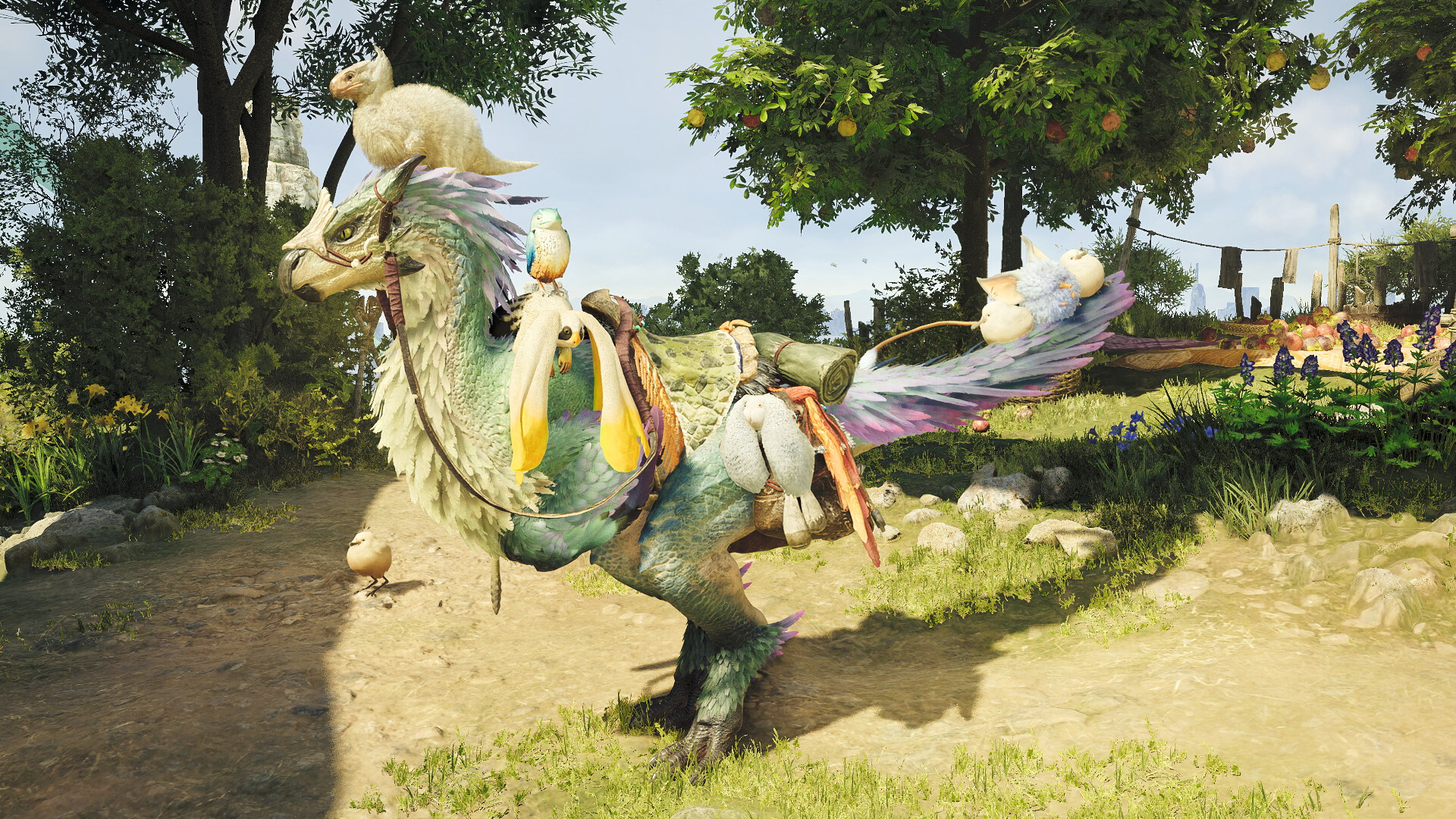 Monster Hunter Wilds - Seikret Decoration: Cute Critter Caparison Screenshot 0