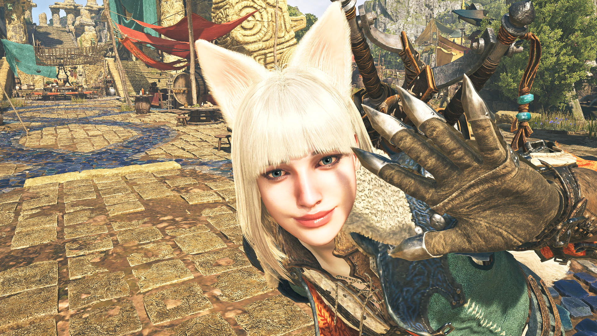 Monster Hunter Wilds - Hunter Layered Armor: Fluffy Ears Screenshot 0