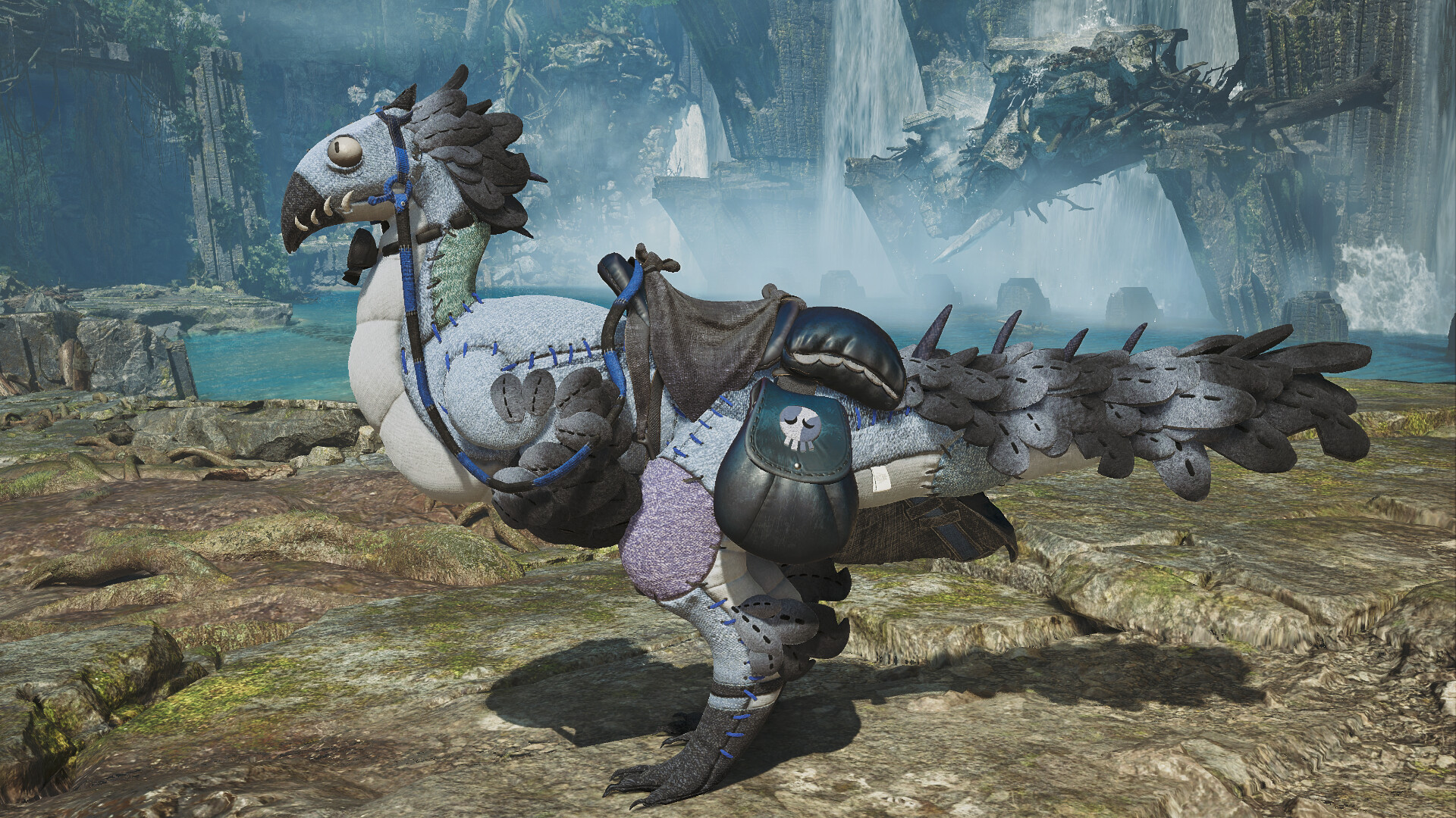 Monster Hunter Wilds - Seikret Decoration: Spooky Doll Caparison Screenshot 0