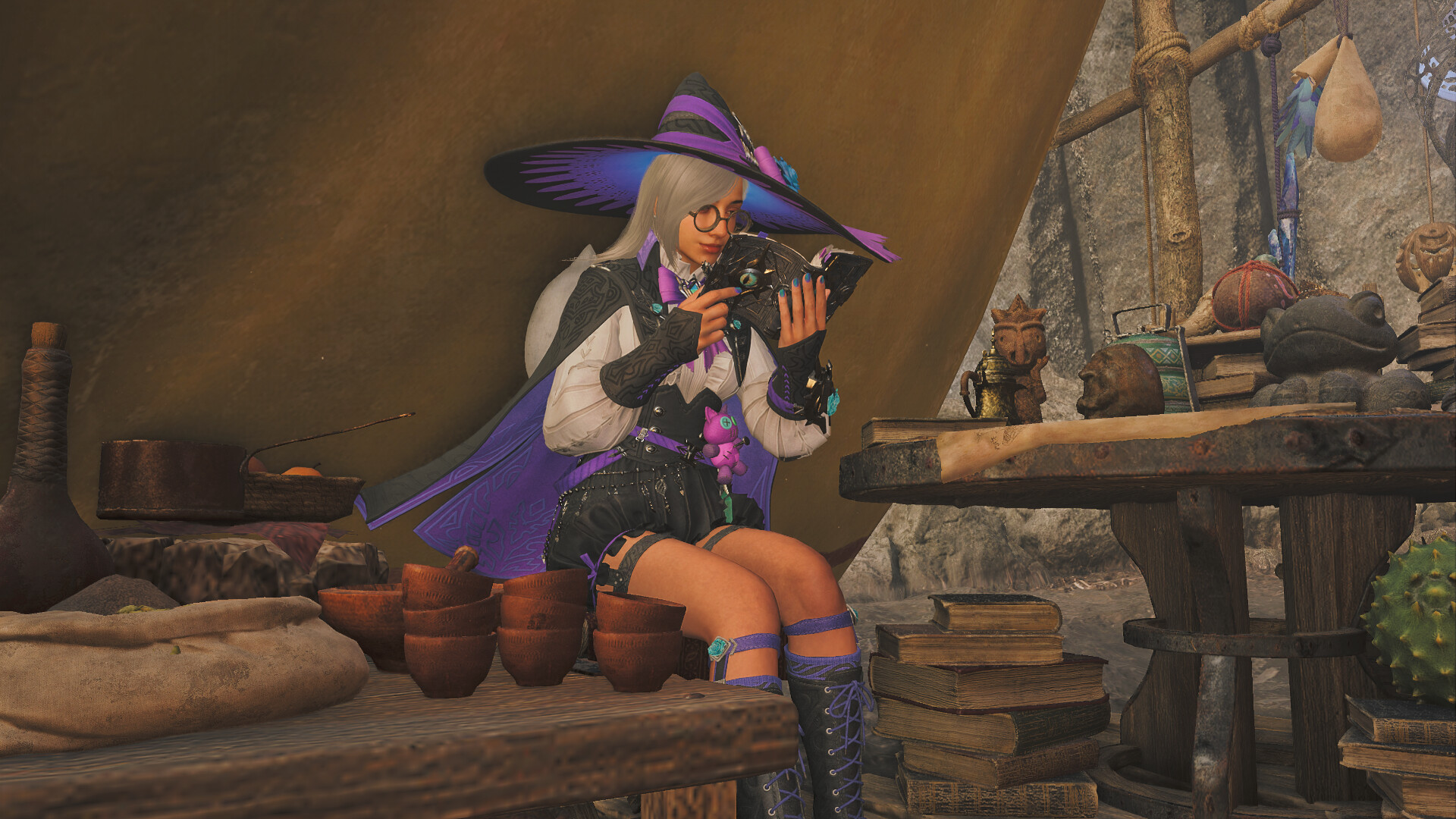 Monster Hunter Wilds - Alma Outfit: Autumn Witch Screenshot 1