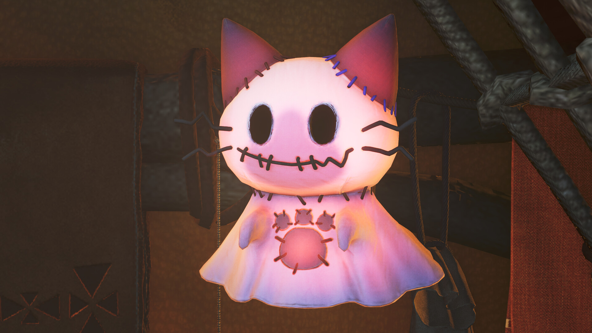 Monster Hunter Wilds - Pendant: Red Poltercat Screenshot 0