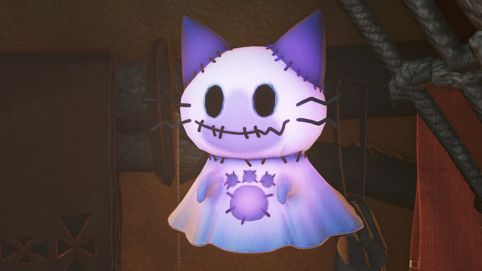 Monster Hunter Wilds - Pendant: Violet Poltercat Screenshot 0